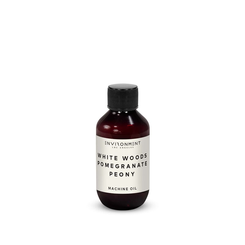 ENVIRONMENT 2oz Machine Diffusing Oil Inspired by The Aria Hotel® - White Woods | Pomegranate | Peony