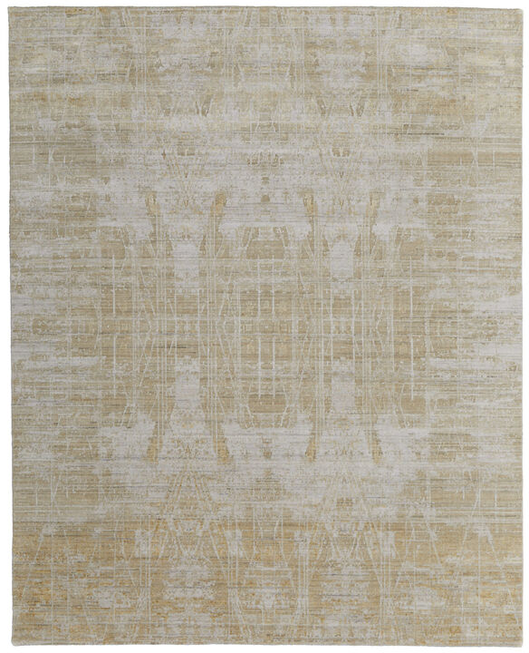 HomeRoots Abstract Hand Woven Area Rug