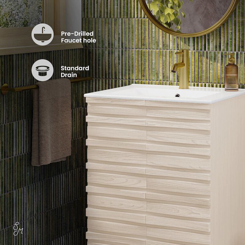 Cascade 24'' Bathroom Vanity image number 2