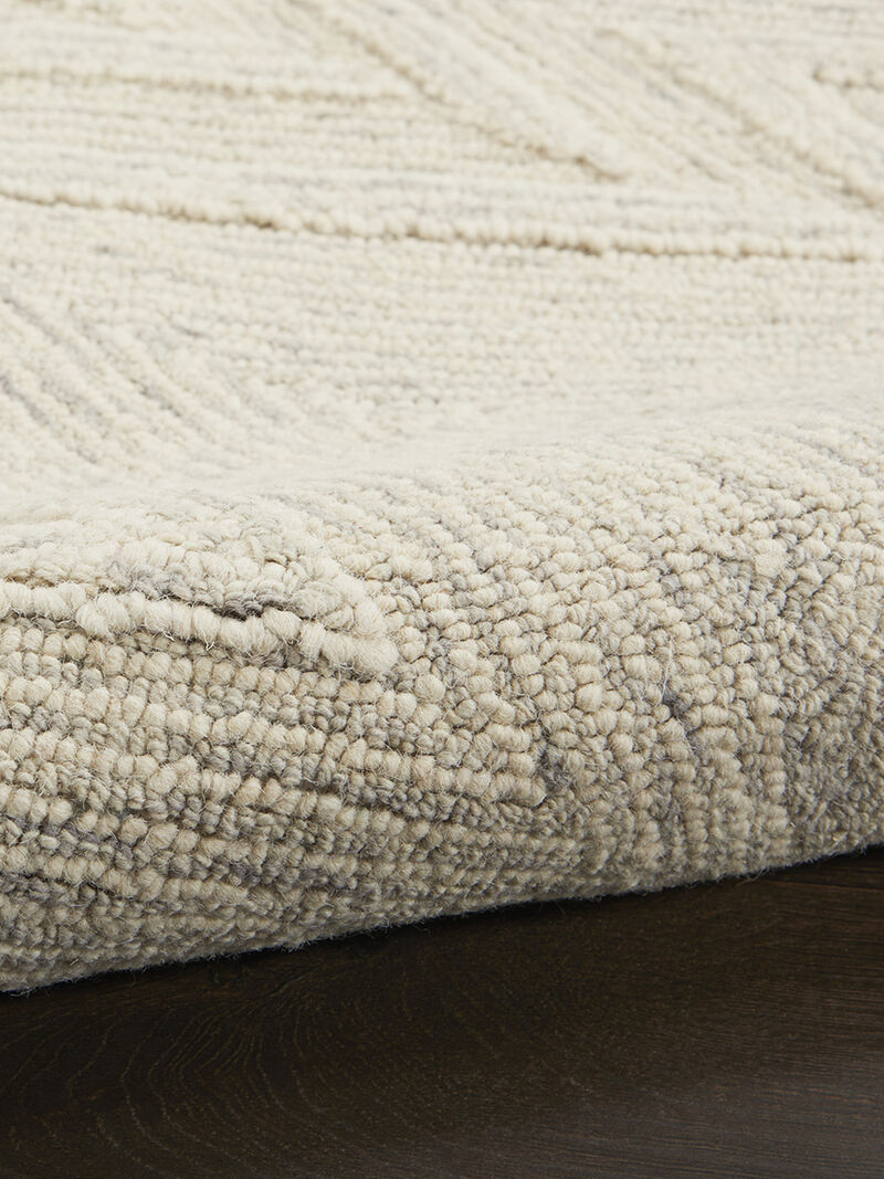 Interlock ITL04 Ivory/Gray 8' x 10'6" Rug