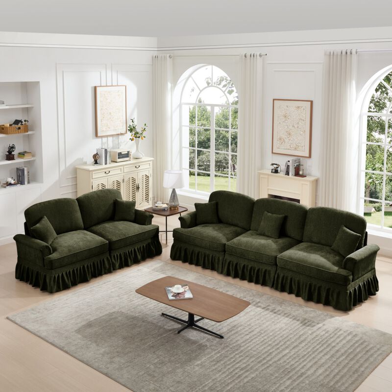 Baxpaf Mid-Century Modern Modular Sofa Set image number 2