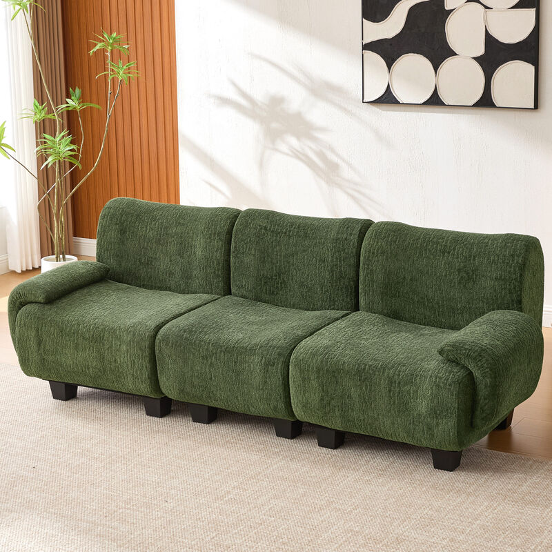 TATEUS Modern 3-seater Sofa image number 2