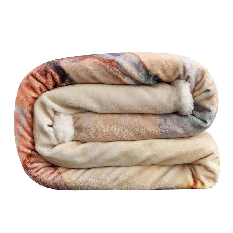Buster Campfire Sherpa Throw image number 3