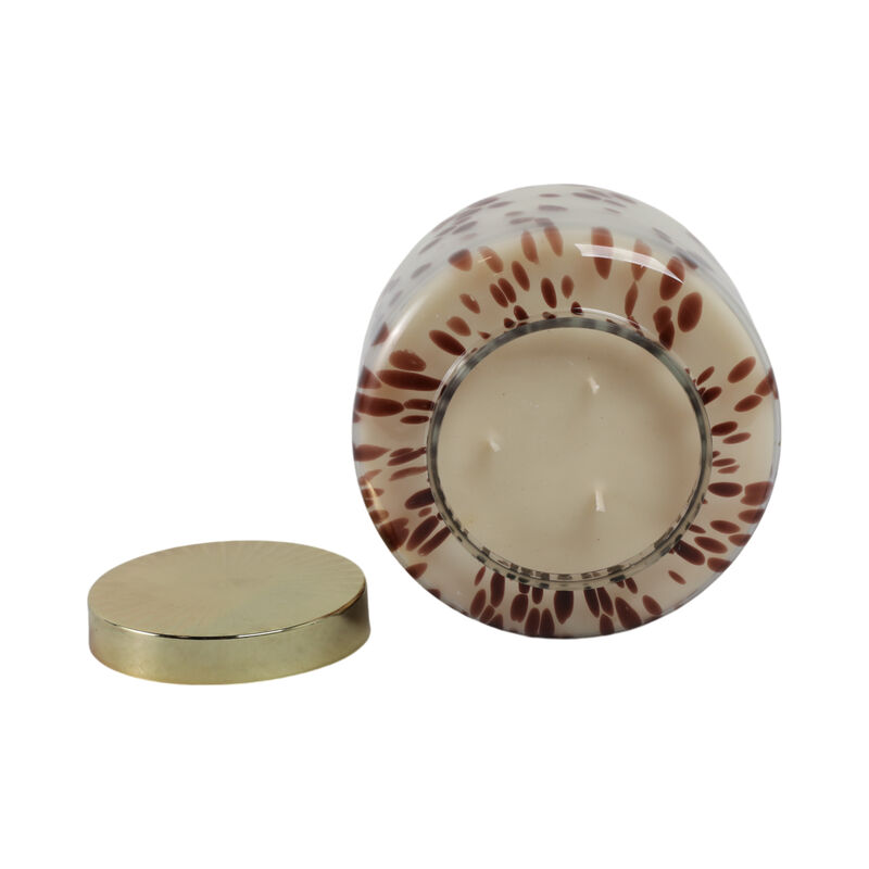 Cinnamon Speckle Lidded Candle image number 5