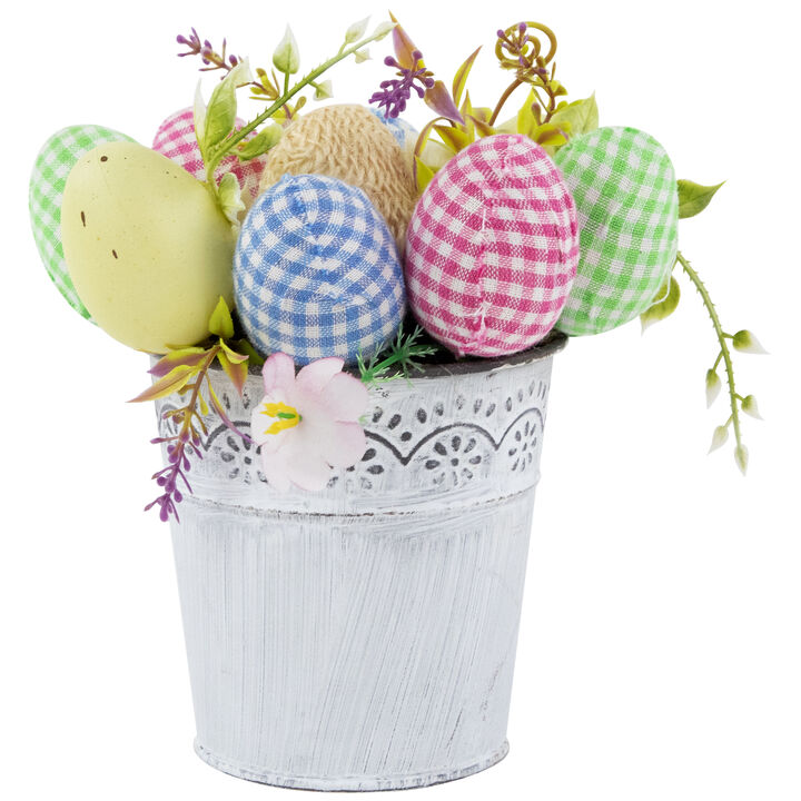Easter Egg Spring Potted Floral Arrangement - 7"