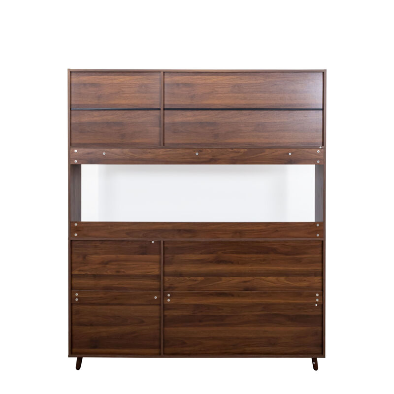 Slamvo Freestanding Kitchen Pantry Cabinet image number 4