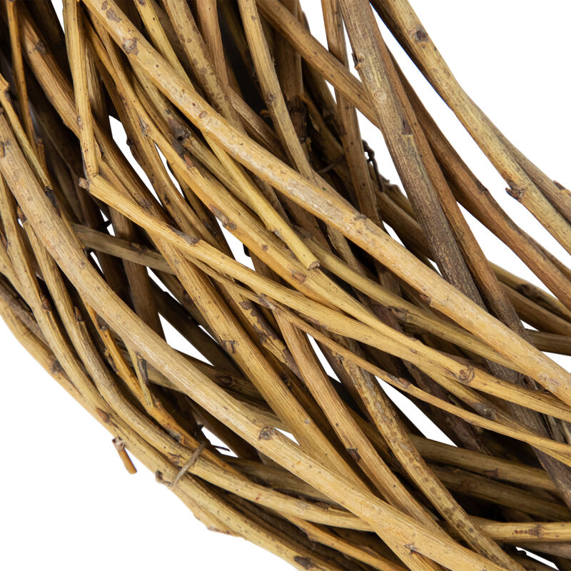 Natural Grapevine and Twig Artificial Spring Wreath - 15" image number 3