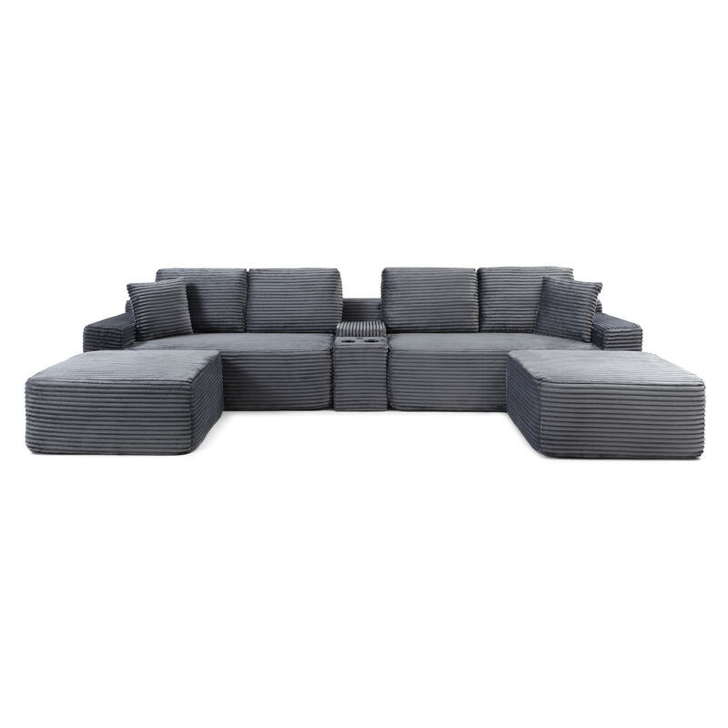 Pebsle Oversized Sectional Sofa image number 0