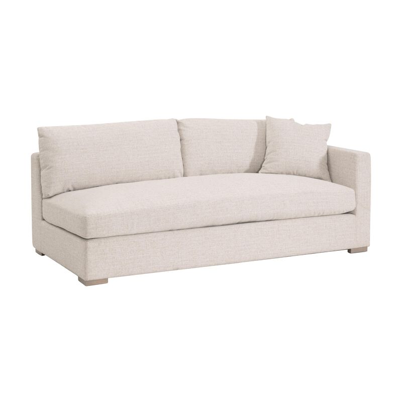 Newport Outdoor Modular 2-Seat Right Track Arm Sofa image number 1