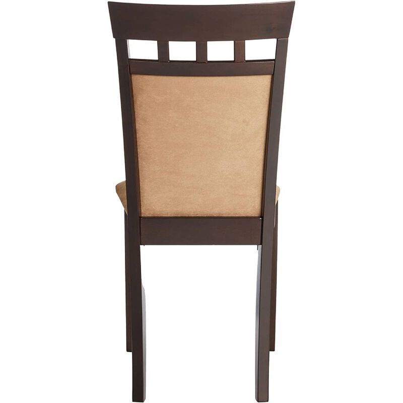 Set of 2 Contemporary Dining Chairs for Kitchen or Dining Room Seating