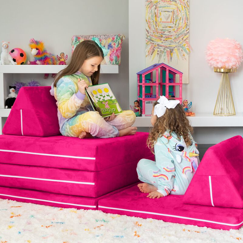Jaxx Zipline Playscape - Imaginative Furniture Playset for Creative Kids