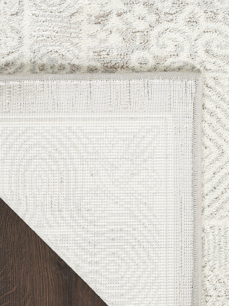 Eco Cycle ECY01 Silver/Ivory 6' x 9' Rug