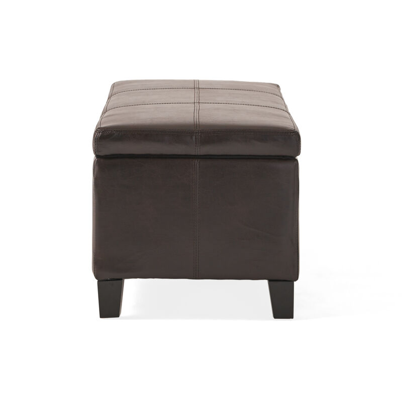 Merax Merax PU Leather Home Storage Ottoman image number 4