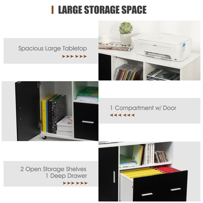 Lateral Mobile File Storage Cabinet