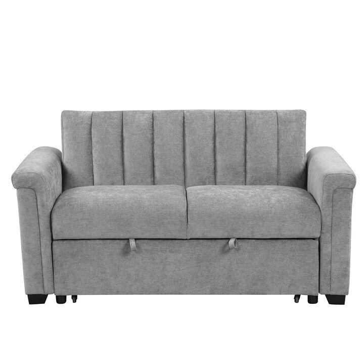 Merax Convertible Soft Cushion Sofa Pull Bed