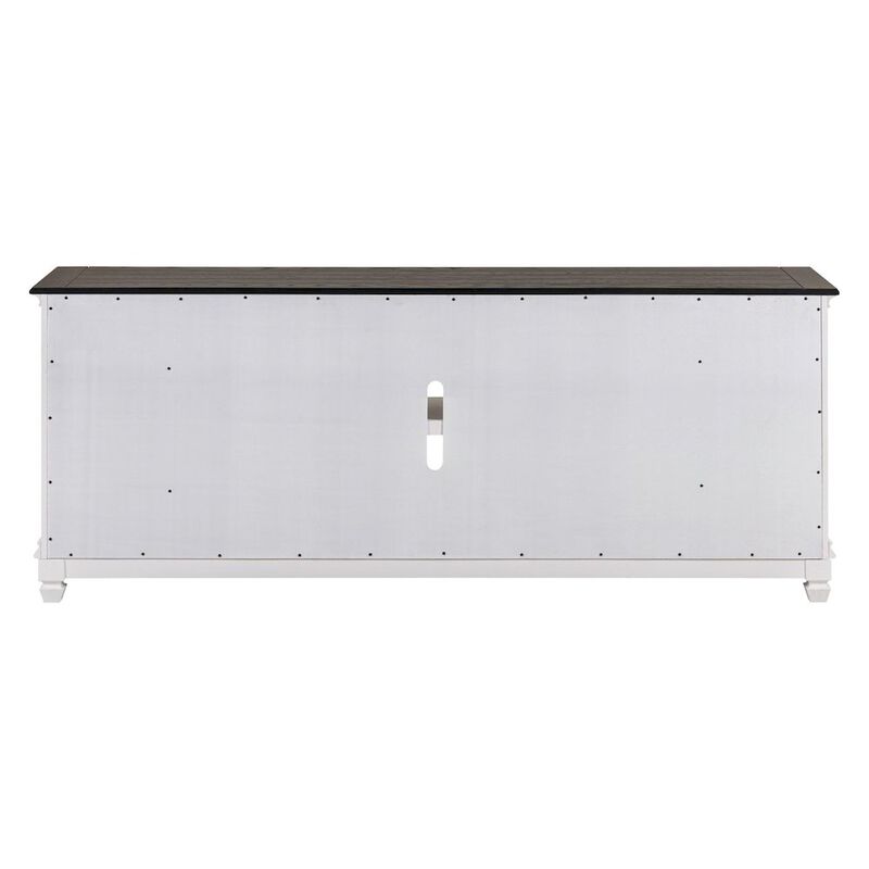 Liberty Furniture Heated LED Fireplace TV Consoles 80 Inch image number 1