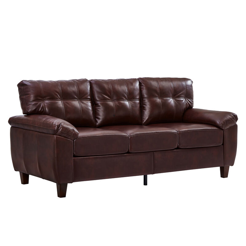 Hufe PU Leather 2 Pieces Sofa image number 6