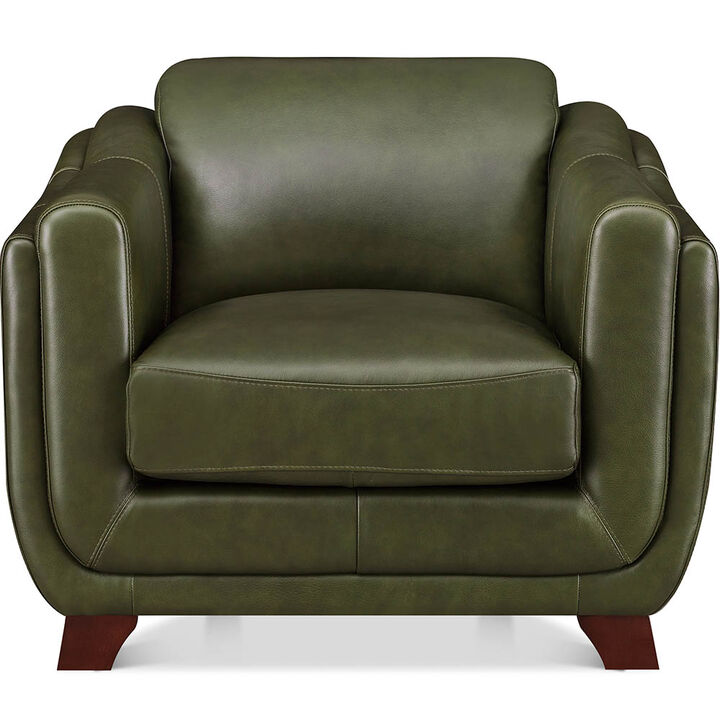 Omaha Top Grain Leather Chair