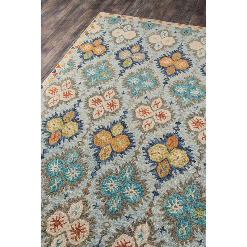 Momeni Transitional Runner Area Rug, Blue, 2'3 X 8' Runner