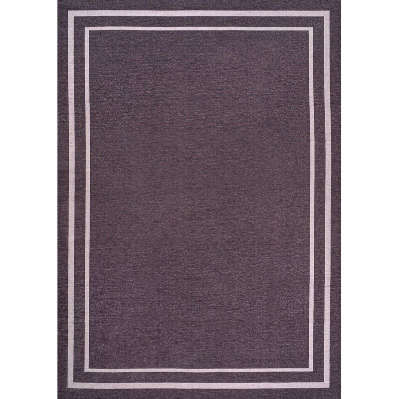 Sloane Classic 2-Stripe Border Washable Indoor Area Rug image number 0