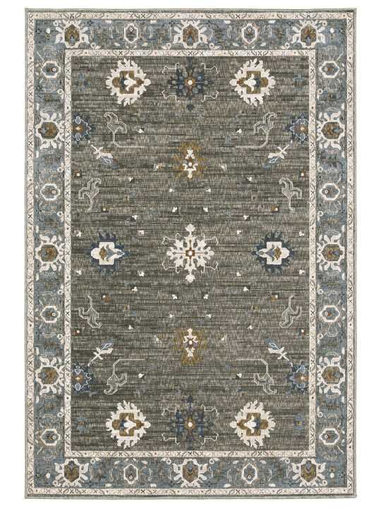 Ellington 3'10" x 5'5" Grey Rug