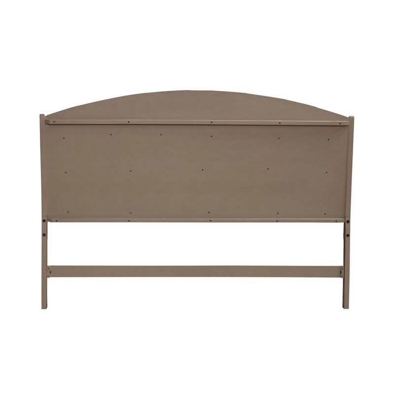 Liberty Furniture Avalon King Upholstered Headboard with Oak Wood Frame  - Burnished Beige image number 3