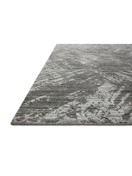 Arlo ARL01 Charcoal/Silver 18" x 18" Sample Rug