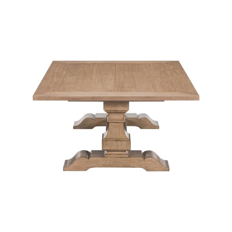 Liberty Furniture Haven Hills Rectangular Cocktail Table for Living Room - Camel Beige Birch Wood image number 3