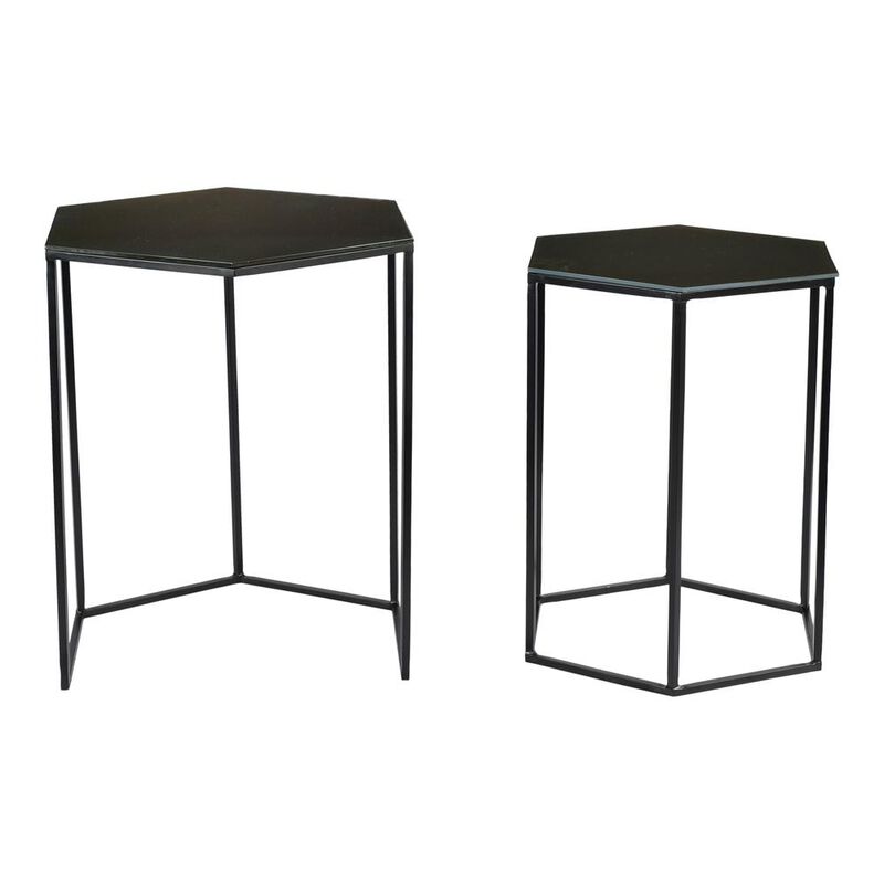 Moe’s Polygon Accent Tables Set Of 2