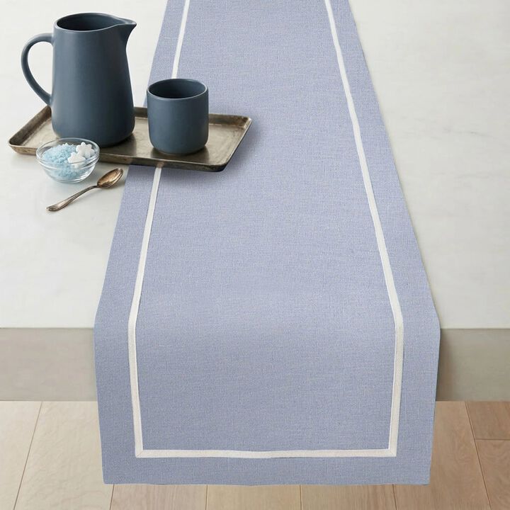 Linen Table Runner for Dining Table, Holiday and Everyday Table Decor - Kensington