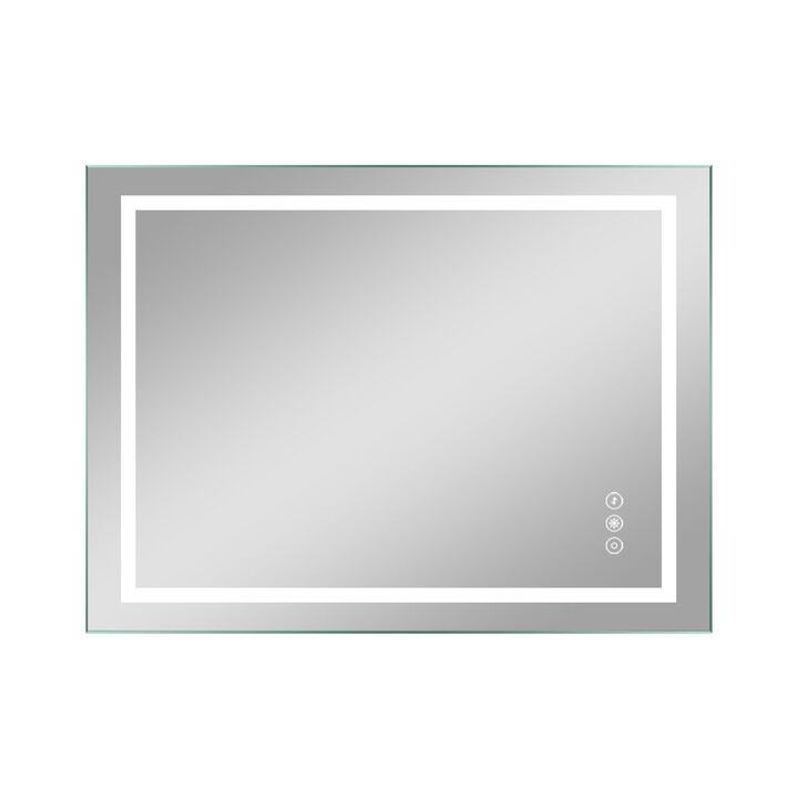 36x48 Led mirror 3 brightness x 3 colors Anti-fog