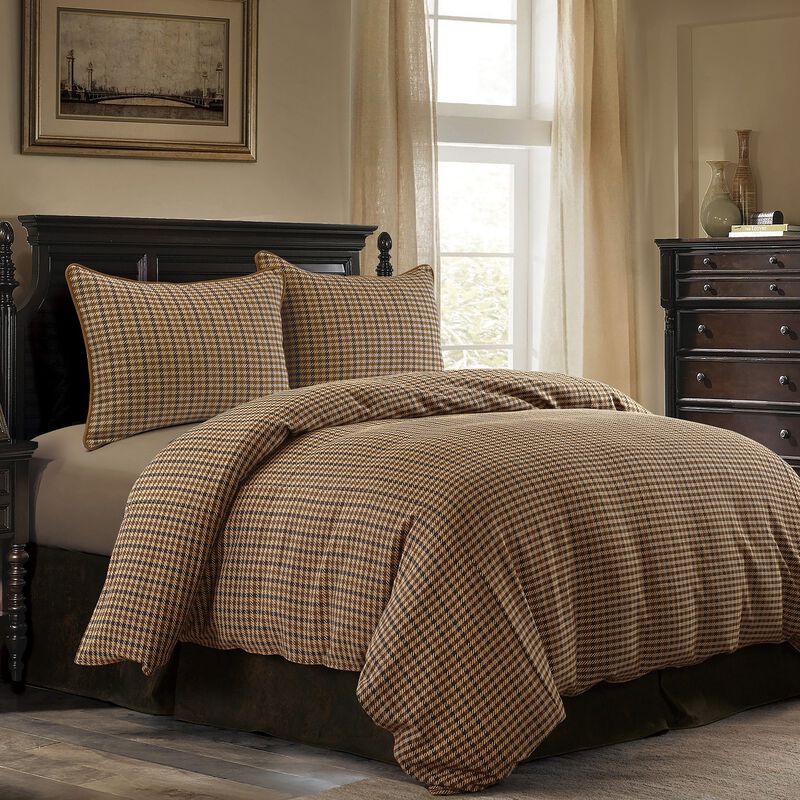 Clifton Plaid Full Comforter Set image number 1