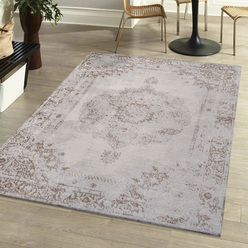 Rosalia Cottage Medallion Area Rug