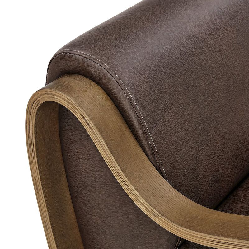 Atrium Vegan Leather Accent Armchair image number 6