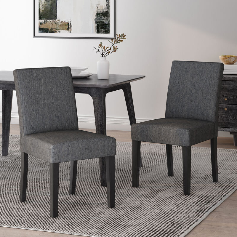 Merax Contemporary Upholstered Dining Chairs