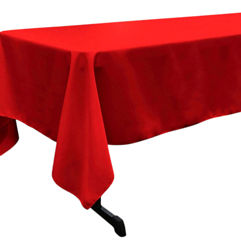 Rectangular Tablecloth 60 by 126 Inch Polyester Poplin image number 2