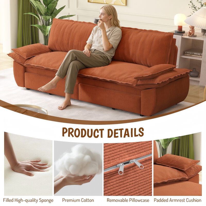 Renped Pull Out Sleeper Sofa image number 4