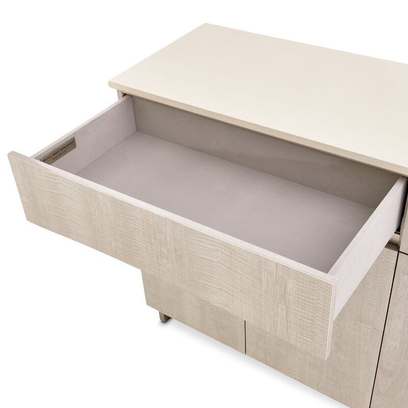 Michael Amini Marin Sideboard - Greige image number 7