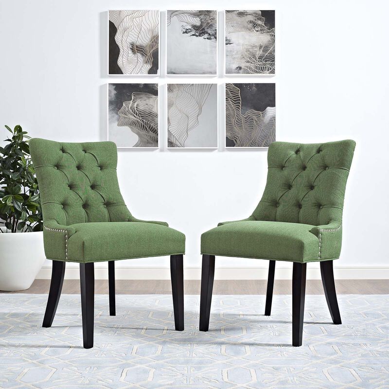 Regent Dining Side Chair Fabric Set of 2 image number 4