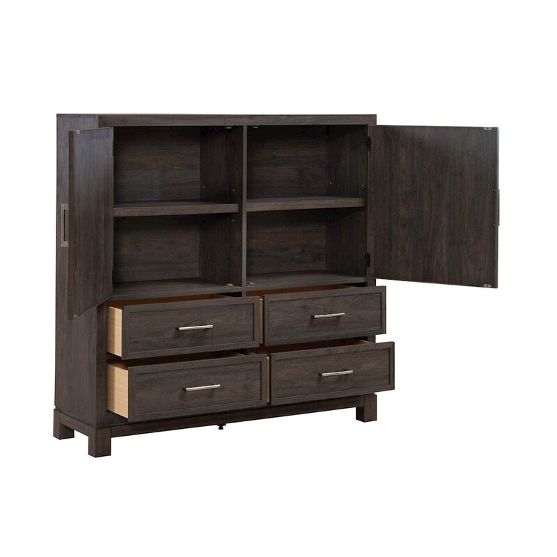 Liberty Furniture Modern Edge Dressing Chest for Bedroom - Caffe image number 4