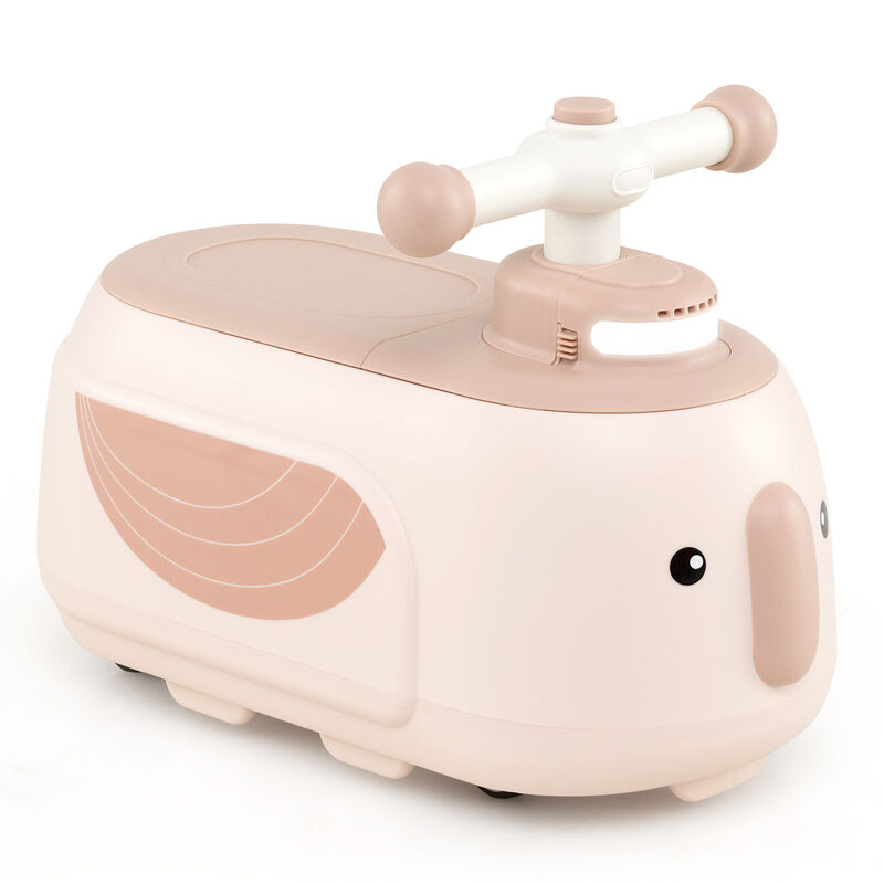 Electric Toddler Ride On Vehicle with Trailer LED Lights and Music image number 3