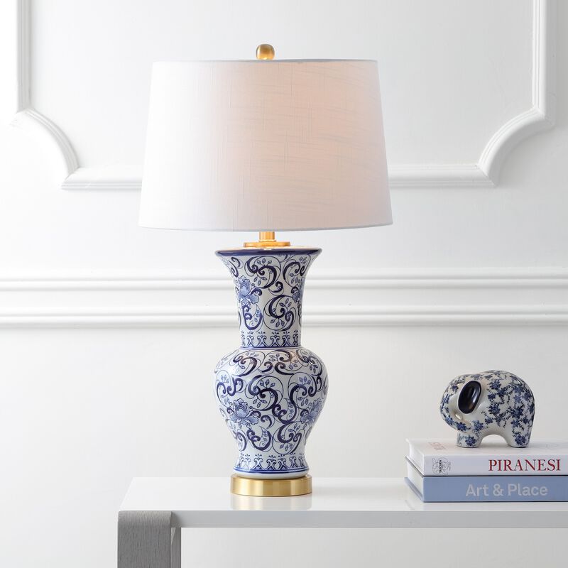 Leo Chinoiserie LED Table Lamp