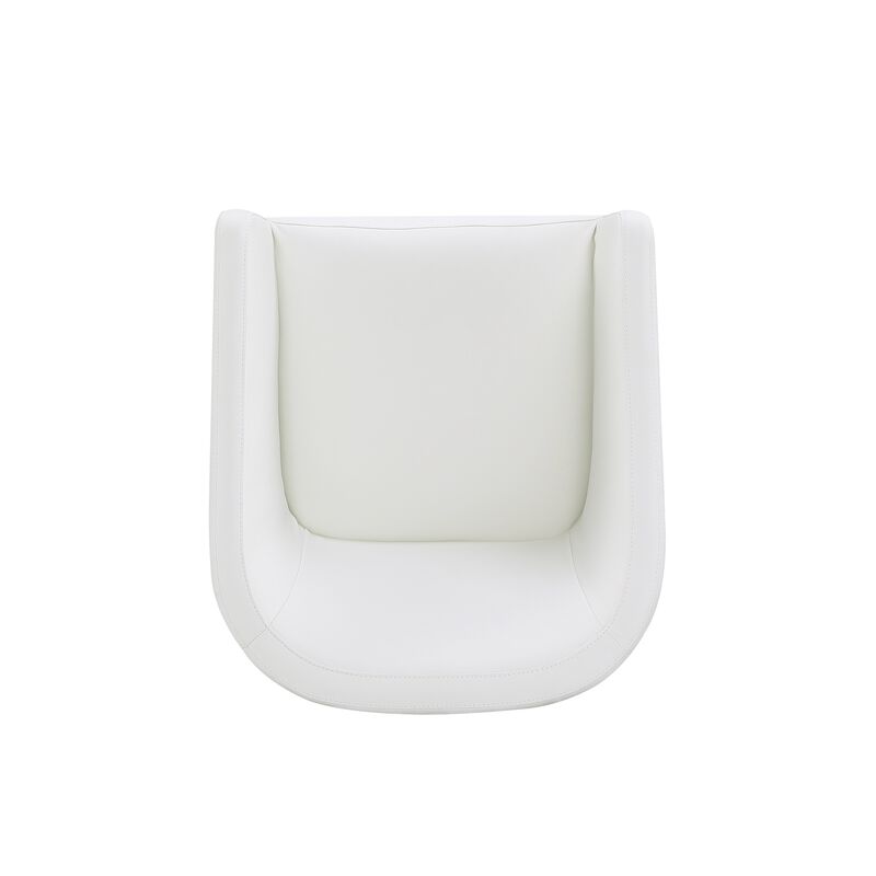 Anna Round Dining Arm Chair in Cream