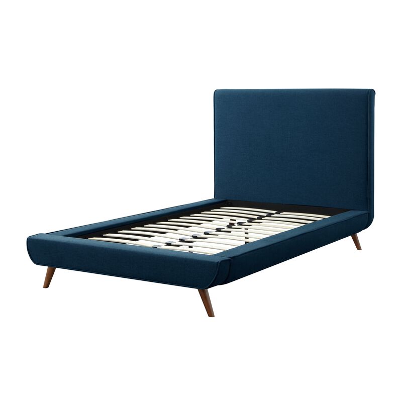 Loft Lyfe Eliezer Linen Upholstered Platform Bed