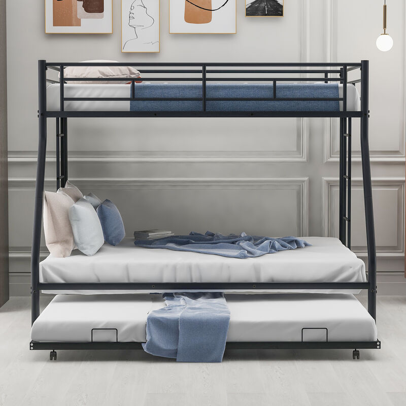 Merax Bed with Sturdy Steel Frame