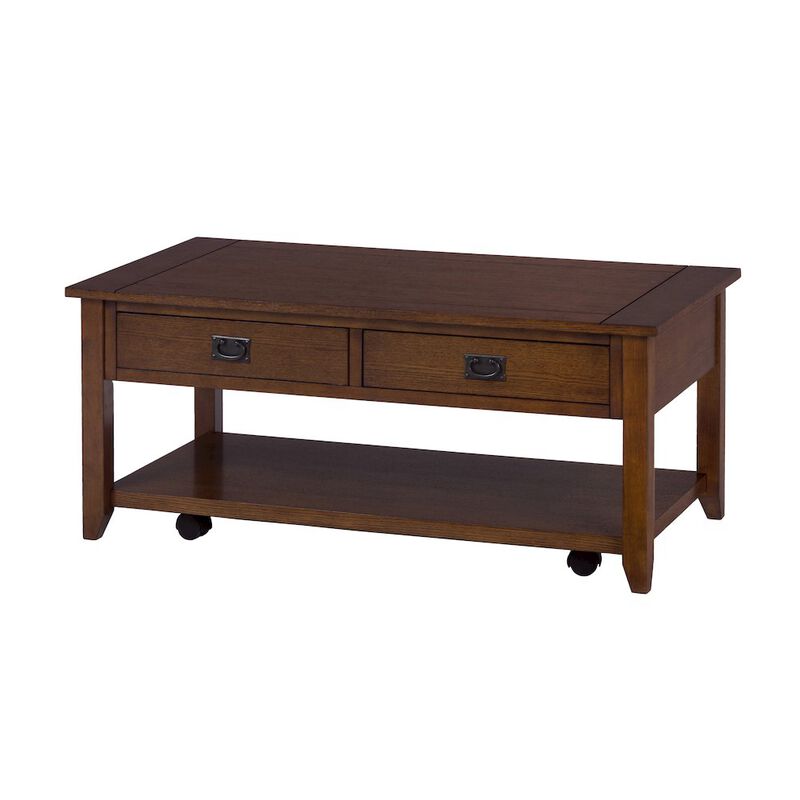 Jofran Mission 44 Oak Coffee Table