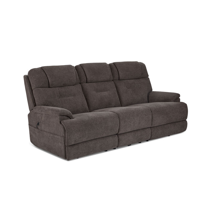 Zofa Umber Power Sleep Sofa