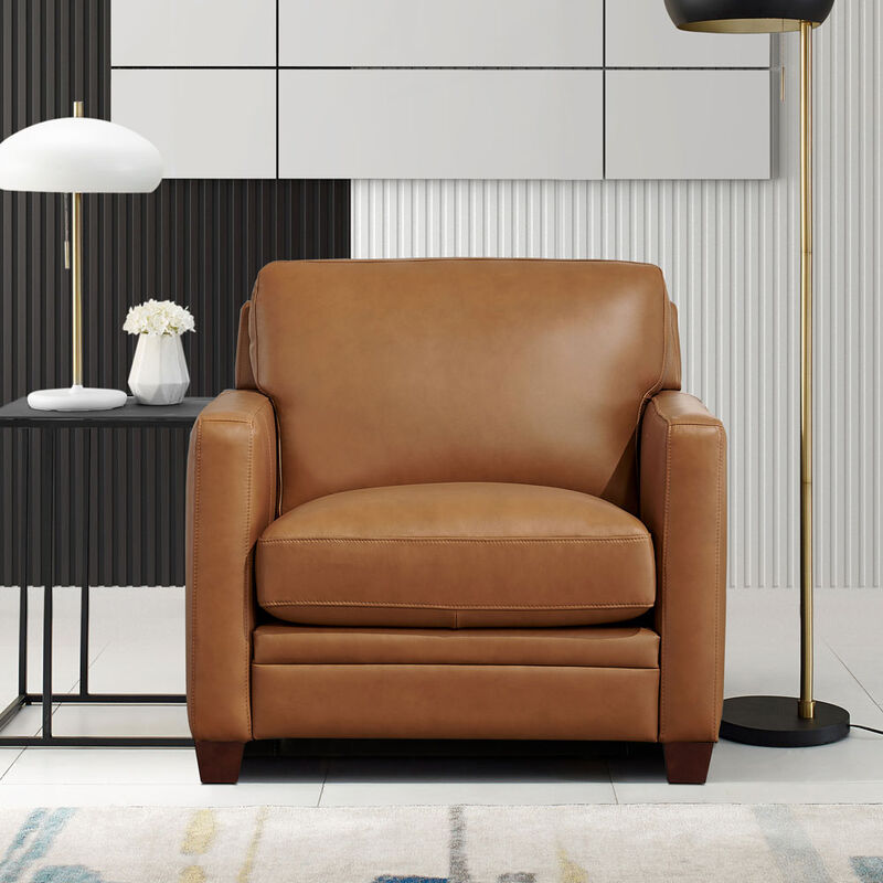 Naples Top Grain Leather Chair