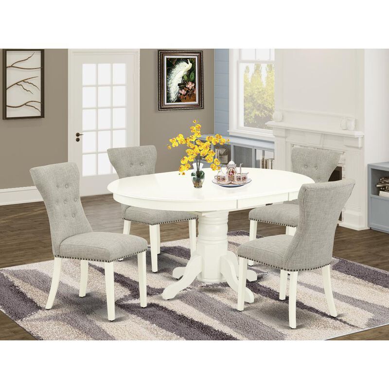Dining Room Set Linen White