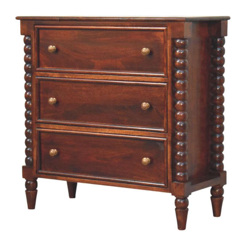 Artisan Furniture Solid Wood Barclay 3 Drawer Chest image number 2
